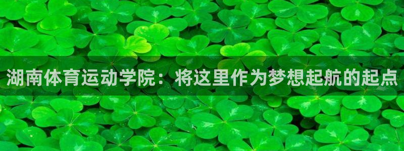 3377体育官网下载官方客服电话:湖南体育运动学院:将这里作