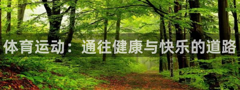 3377体育官方正版app新能源:体育运动:通往健康与快乐的